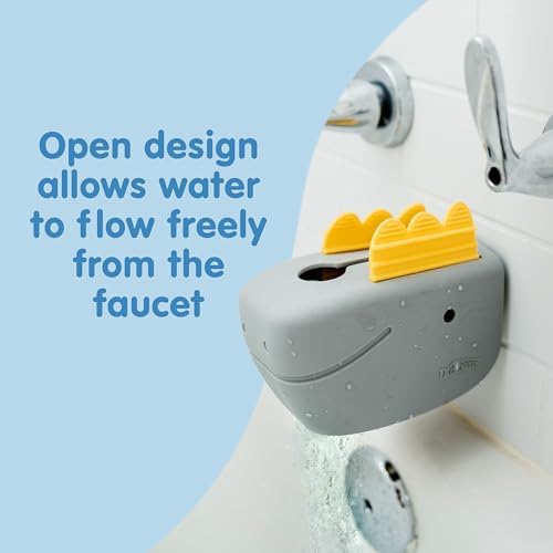 Dr. Brown’s CleanUp Dino-Soft Baby Bath Spout Cover, Soft and Safe on Tub Faucet - Image 4