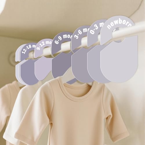 8 Pack Baby Closet Dividers – Pure Green Nursery Organizer - Image 6