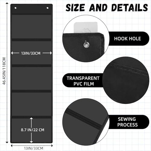 Watersay 2 Pcs Storage Pocket Chart - Image 2