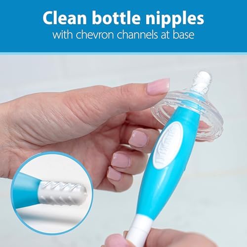 Dr. Brown's Reusable Sponge Baby Bottle Cleaning Brush Set - Image 4
