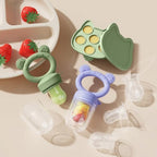 Baby Breastmilk Popsicle Molds & Baby Fruit Feeder, Infant Food Freezer Tray - Image 2