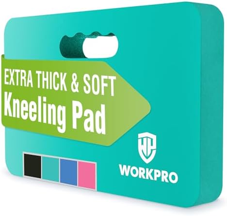 WORKPRO Extra Thick Kneeling Pad, Soft NBR Foam Cushioning by WORKPRO