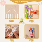 YOcity Bow Organizer for Girls Hair Bows Baby Headband Holder - Image 4