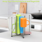 Reusable Bag & Bottle Drying Rack, Collapsible Countertop Organizer - Image 6