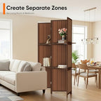 JOSTYLE Bamboo Room Divider - Image 6