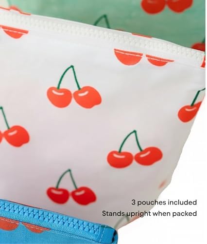 Storq Zipper Pouch 3 Piece Set Diaper Bag Organizer - Image 4