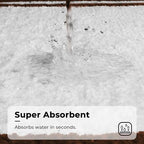 GRANNY SAYS Microfiber Bathroom Rugs Non Slip Washable, Water Absorbent - Image 4