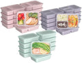 Bentgo Prep Meal Prep Kit, 2 & 3-Compartment Containers, 60 Piece Set by Bentgo