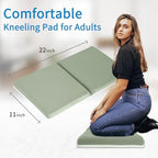 JJGoo Bath Kneeler with Elbow Rest Pad Set, 1.5 inch Kneeling Pad Mat - Image 2