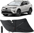 EcoNour Foldable Windshield Sun Shade & Window Tint Fit by EcoNour