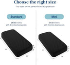 BEDSUM 2-Pack Waterproof Crib Mattress Protector - Image 4