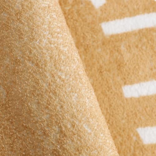 Topotdor Round ABC Area Rug, 71 Inch Soft Floor Carpet - Image 3