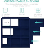 Best Choice Products Kids Bookcase 9-Cube Storage Organizer, 11in Shelf Opening - Image 3