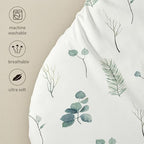 Baby Bassinet Sheets 4 Pack, Fits Rectangle Round Oval Hourglass Mattress - Image 4