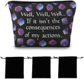 Funny Games Dice Storage Bags for Women Men Tabletop Game Lover Gamers Birthday by Sudaporn