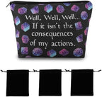 Funny Games Dice Storage Bags for Women Men Tabletop Game Lover Gamers Birthday by Sudaporn