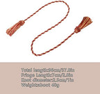 Curtain Tiebacks Handmade Curtain Holdbacks Rope - Image 2