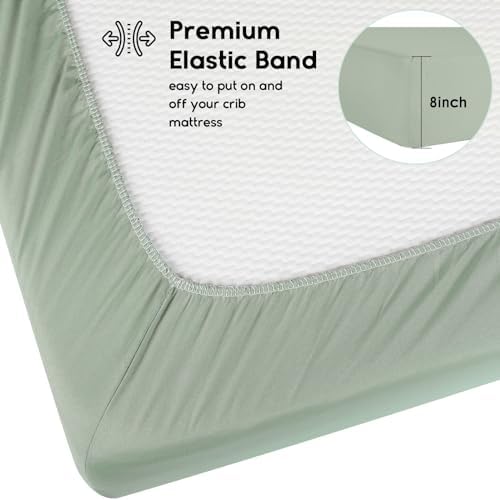 Yoofoss 2-Pack Baby Crib Sheets - Image 3