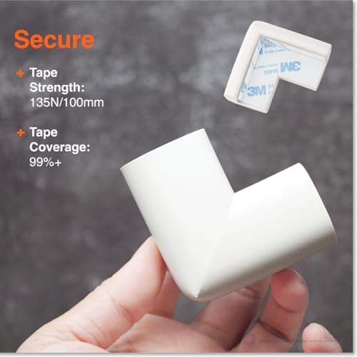 Roving Cove Baby Proof Corner Protector, 12 Large Corners - Image 5