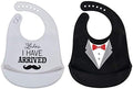 Hudson Baby Unisex Baby Silicone Bibs, Ladies I Have Arrived, One Size by HudsonBaby