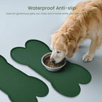 PWTAA Dog Food Mat Anti-Slip Silicone Dog Bowl Mat Thicker Pet Placemat - Image 3