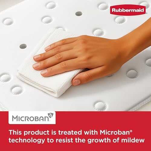 Rubbermaid Soft Foam Tub Mat, Non-Slip Bath Mat - Image 3