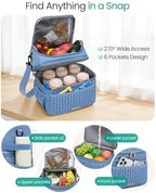 Breastmilk Cooler Bag, 12L Double Deck - Image 6