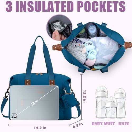 Tuwubi Diaper Bag Tote, Baby Diaper Bag - Image 2