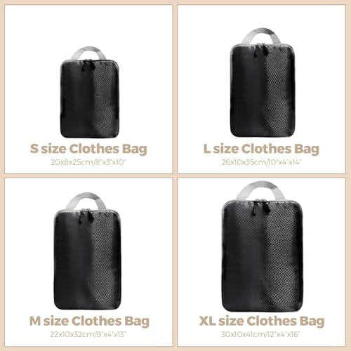 LANSKLBD 4/6/8 Set Packing Cubes - Image 7