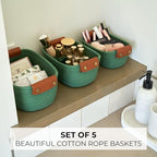 Beautiful Storage Basket Set of 5 - Image 5