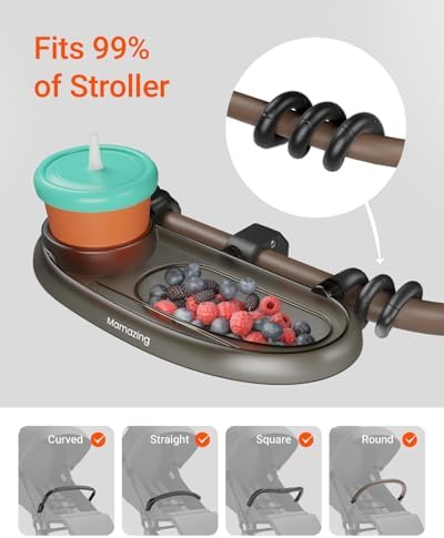 Mamazing 3 in 1 Universal Stroller Snack Tray - Image 2