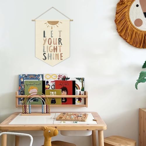 Inspirational Christian for Nursery Wall Decor, Let Your Light Shine for Kids - Image 2