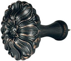 LOPGT Set of 2 Vintage Curtain Holdbacks Wall Mounted - Image 4