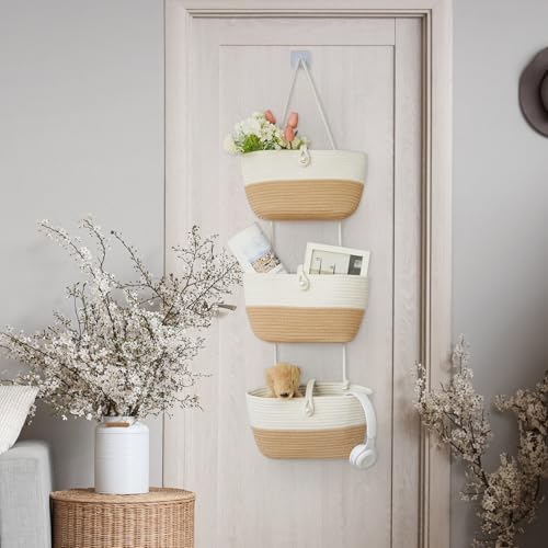 TeoKJ 3-Tier Hanging Baskets for Storage - Image 6