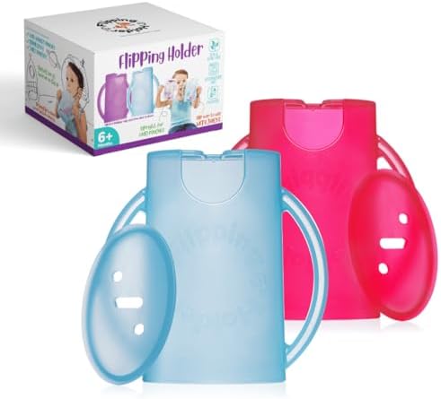 Flipping Holder Squeeze Proof Food Pouch Holder by FlippingHolder
