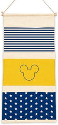 3-Pocket Hanging Wall Organizer, Cute Star Stripe Design by AUII+JO+DESIGN