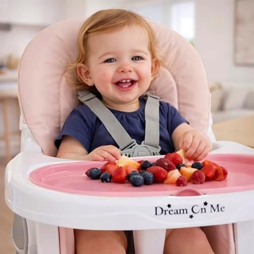 Dream On Me TableTalk 2-in-1 Convertible High Chair, 5-Point Harness - Image 2
