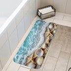 LNOND Summer Beach Bathtub Mat Non Slip, 40 X 16 Inch Tub Mat - Image 7