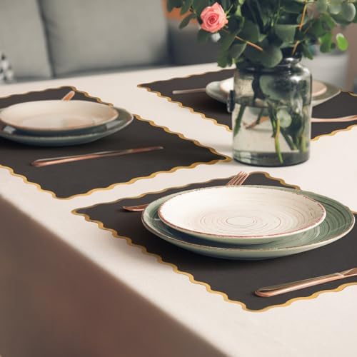 Foldtier 150 Pcs Disposable Paper Placemats Bulk 10"x14" - Image 5