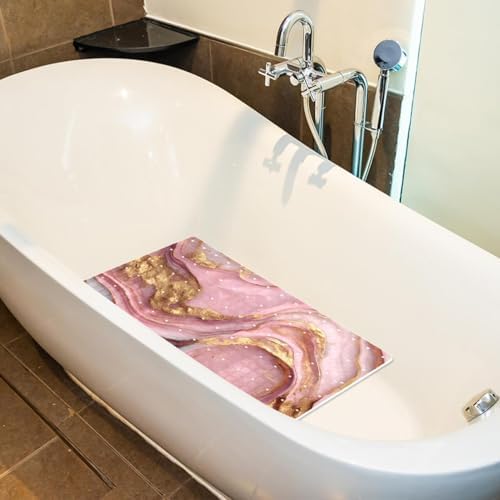 Shower Mat Bathtub Mat, 26.8x15.1 inch, Non-Slip Bath Mat - Image 4