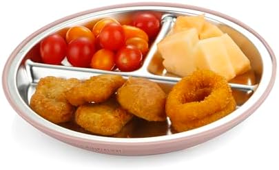 PandaEar 6-in-1 Stainless Steel Baby Feeding Set | Divided Suction Plate - Image 5