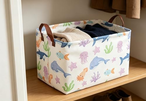 Essme Rectangular Basket, Storage Basket - Image 6