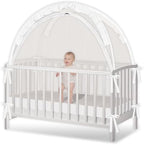 Crib Tent - Crib Net to Keep Baby in, Stop Baby from Climbing Out of Crib by Unknown