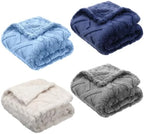 VitalCozy 4 Pcs Fleece Baby Blankets 3D Plush Soft Newborn by VitalCozy