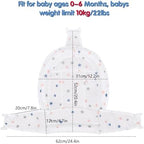Colorlife Baby Bath Seat Support Net Infant Bathing Seat Support Mat, - Image 6