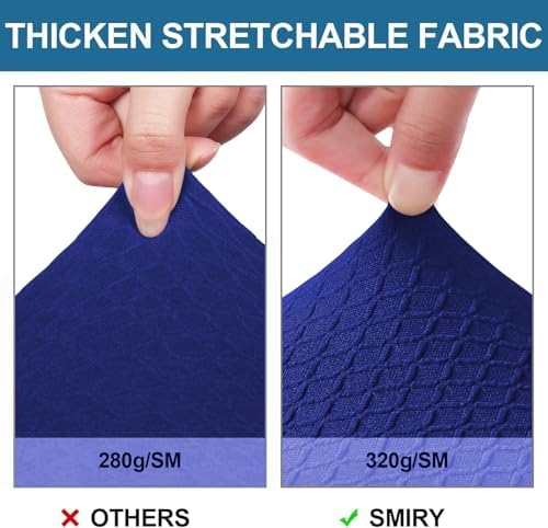 Smiry Waterproof Seat Covers for Dining Room Chairs - Image 4