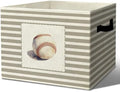 Rustic Baseball Storage Bins Boxes Handles by Unknown