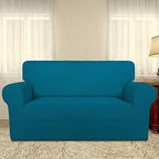 PureFit Stretch Loveseat Covers Fleece Couch Covers - Image 2