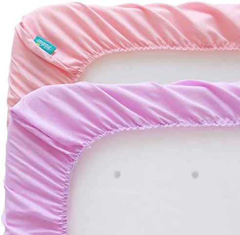 Baby Bassinet Sheets 4 Pack Compatible - Image 4