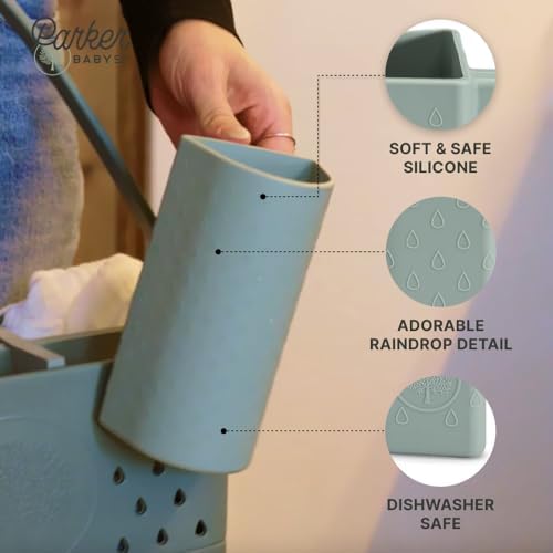 Parker Baby Co. Bath Caddy and Rinse Cup Bundle - Image 6